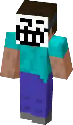 Troll Face Sad  Minecraft Skin