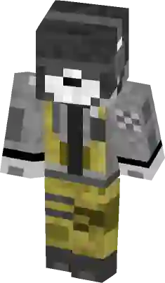 cod ghost mw2  Minecraft Skin