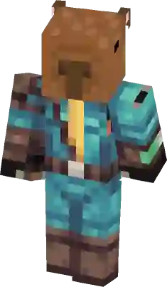 skin de capivara minecraft