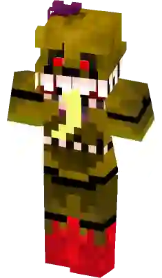 Nightmare ( Fnaf 4 ) Minecraft Skin