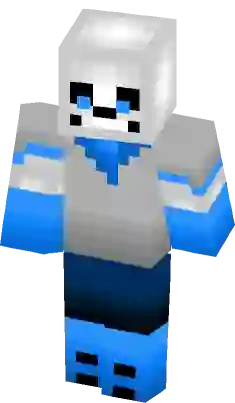 blue sans  Minecraft Skins