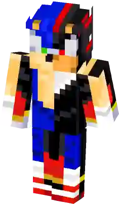 Shadow (Sonic Boom) Minecraft Skin