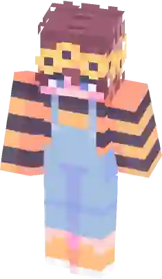 Tubbo but bee Minecraft Mob Skin