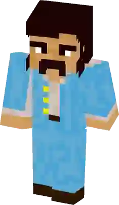 Herobrine With Beard and New Clothes Minecraft Skin