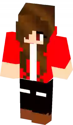 Red Herobrine Minecraft Skin