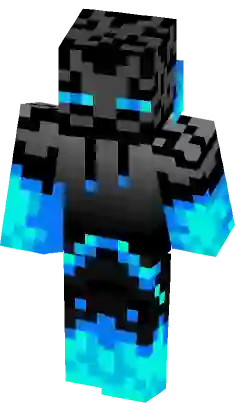 Blue Enderman  Minecraft Skin