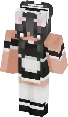 Fundy in a maid fit(Credits to PublicStanAccount on skindex) Minecraft Skin