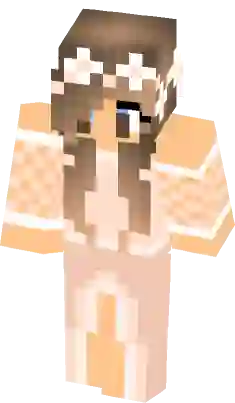 Half Ender Dragon Girl ✨ Minecraft Skin