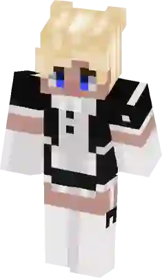 Fundy in a maid fit(Credits to PublicStanAccount on skindex) Minecraft Skin