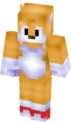 Super classic Tails Minecraft Skin