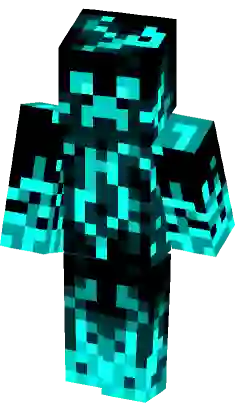 minecraft ice creeper skin