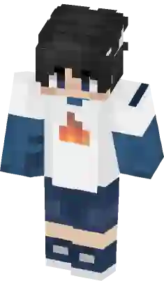 kurfi on X: Sapnap Re-brand Minecraft Skin! x @sapnap x @sapnapalt skin  download :  I might do a default sapnap skin with  the white shirt on top of that black (