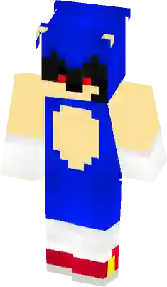 Majin Sonic (Sonic CD / FNF Vs. Sonic.EXE) Minecraft Skin