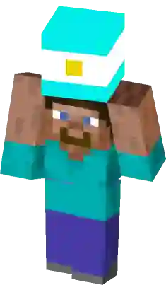 steve and herobrine Minecraft Skin