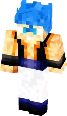 SSJ5 Gogeta  Minecraft Skin