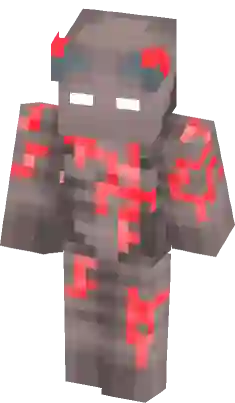 herobrine the dark knight Minecraft Skin