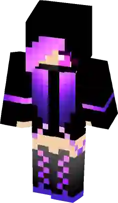 enderman girl, Nova Skin