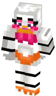 Funtime chica  Minecraft Skin