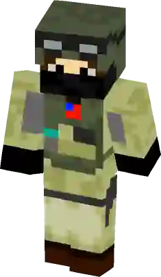 Ghost (MW2) Minecraft Skin