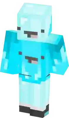 Blue squid (bad Icecream 2) Minecraft Skin