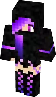 Girl Ender Dragon animatronic Minecraft Skin