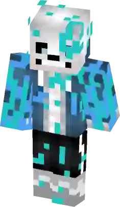 Hard Mode!Sans  UNDERTALE: Hard Mode Minecraft Skin