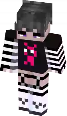 Goth or Emo Minecraft Skin
