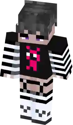 Goth or Emo Minecraft Skin