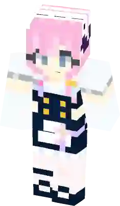 Fundy in a maid fit(Credits to PublicStanAccount on skindex) Minecraft Skin