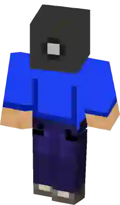 Camera Man, Minecraft Skin