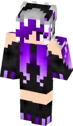 minecraft ender dragon girl skin