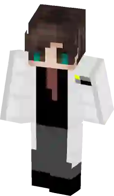 scp scientist Minecraft Mob Skin