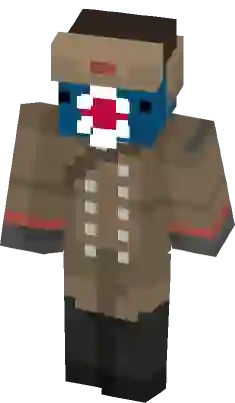 Countryhumans - Russia (officer outfit) Minecraft Skin