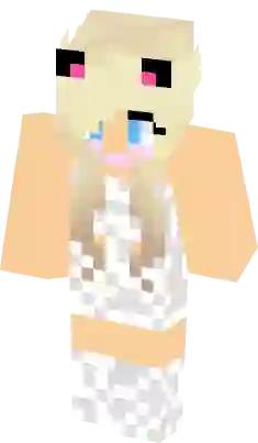 minecraft girl skin template 64x32