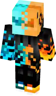 Fire and Ice Minecraft Skins