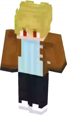 Blondie Leather Pants & Top Insta Model Minecraft Skin