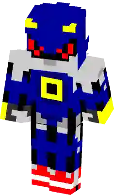 Minecraft Wither but its Mecha Sonic (from the official minecraft