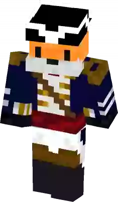 Fox Fundy Minecraft Mob Skin