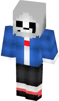 Dusttale Sans Minecraft Skin