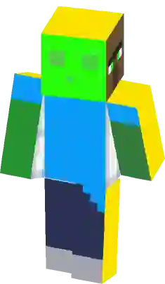 Roblox noob Minecraft Mob Skin